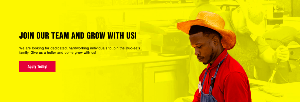 Buc-ee’s Online Careers Page