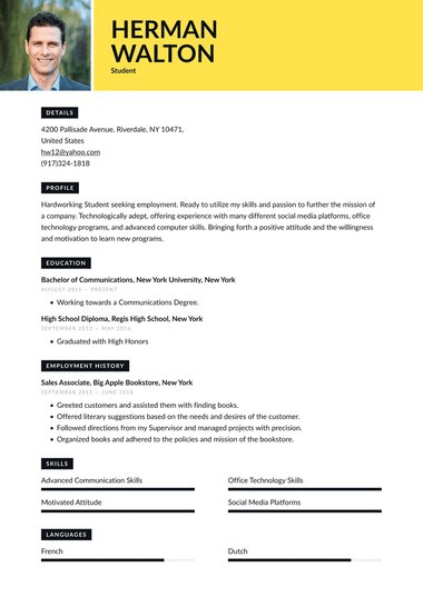 Cabela’s Assistant Manager Resume Template