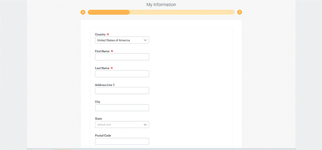 Starbucks online application