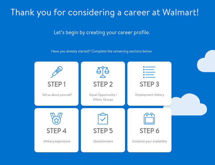 Walmart application